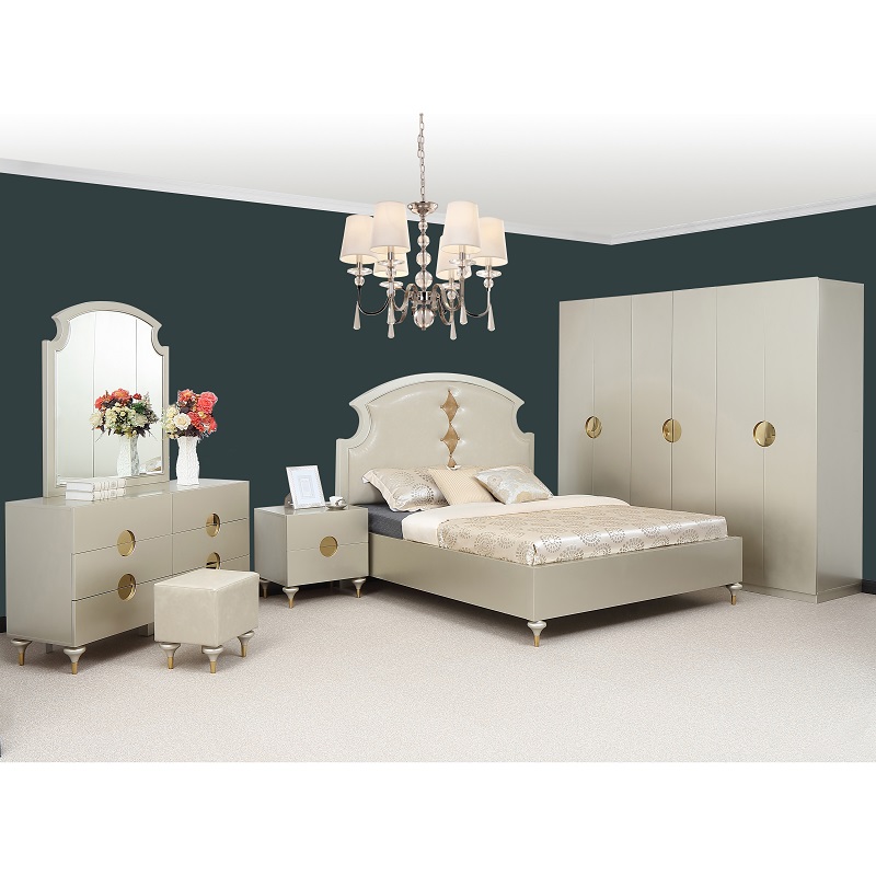 Simples &Fashion Design MDF Bedroom Set
